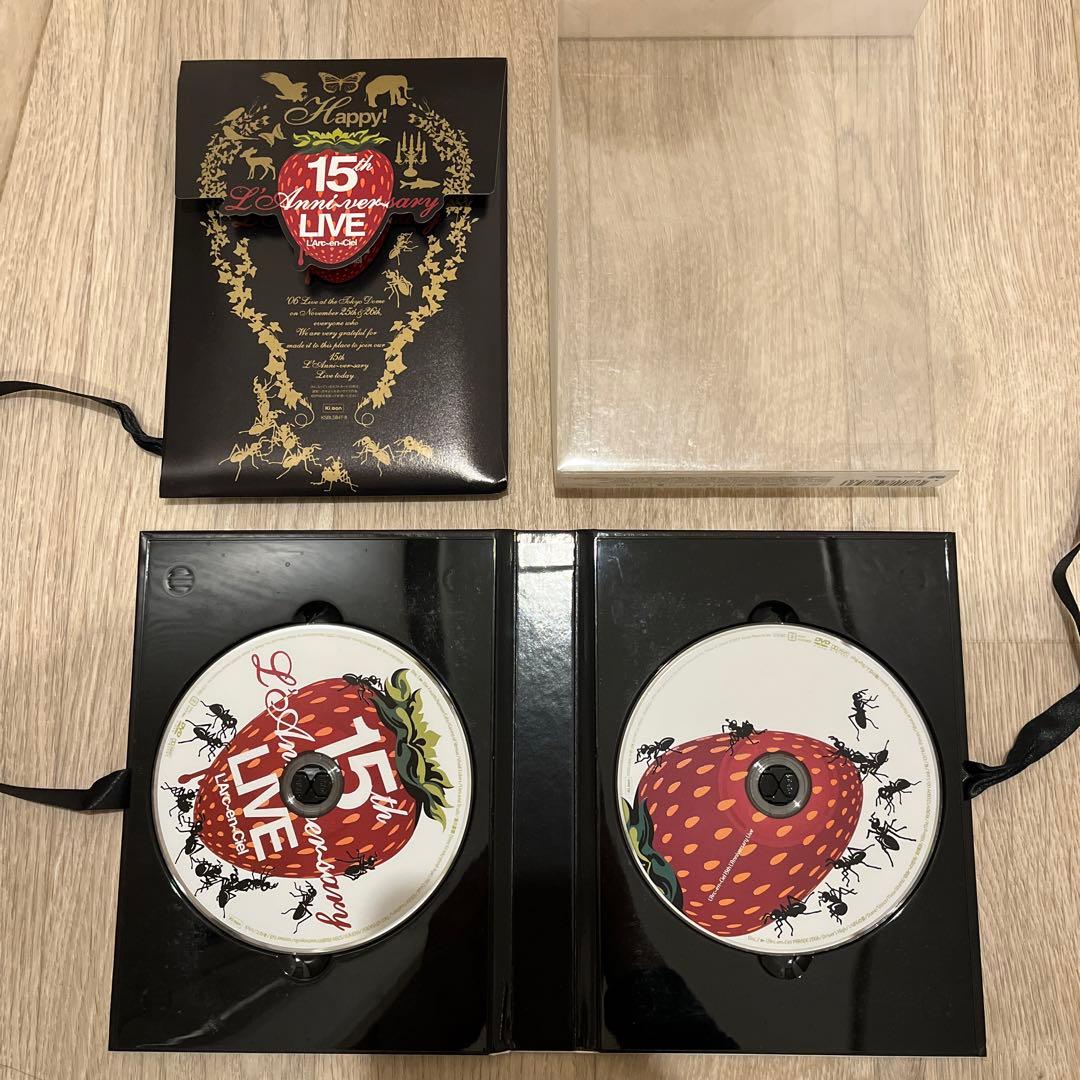 L'Arc〜en〜Ciel 15th 20th 25th ライブDVD セット