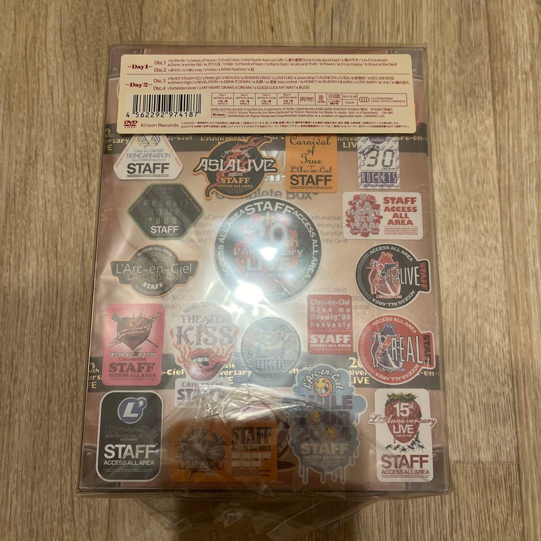 L'Arc〜en〜Ciel 15th 20th 25th ライブDVD セット