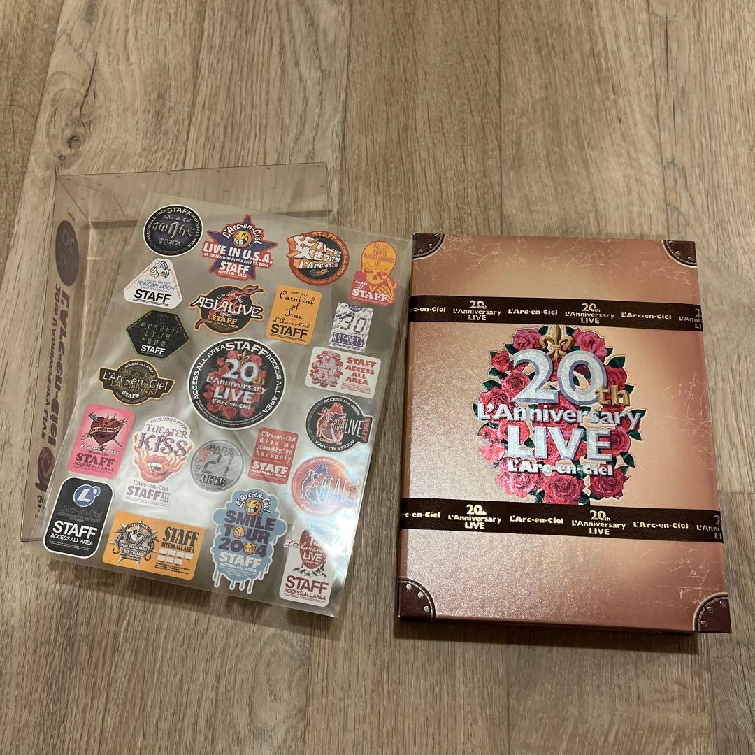 L'Arc〜en〜Ciel 15th 20th 25th ライブDVD セット