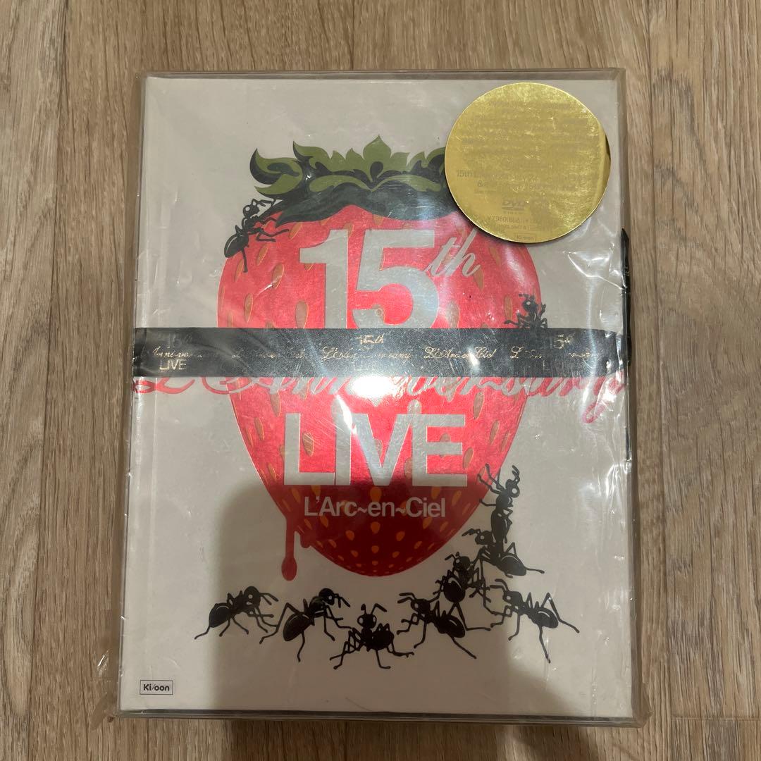 L'Arc〜en〜Ciel 15th 20th 25th ライブDVD セット