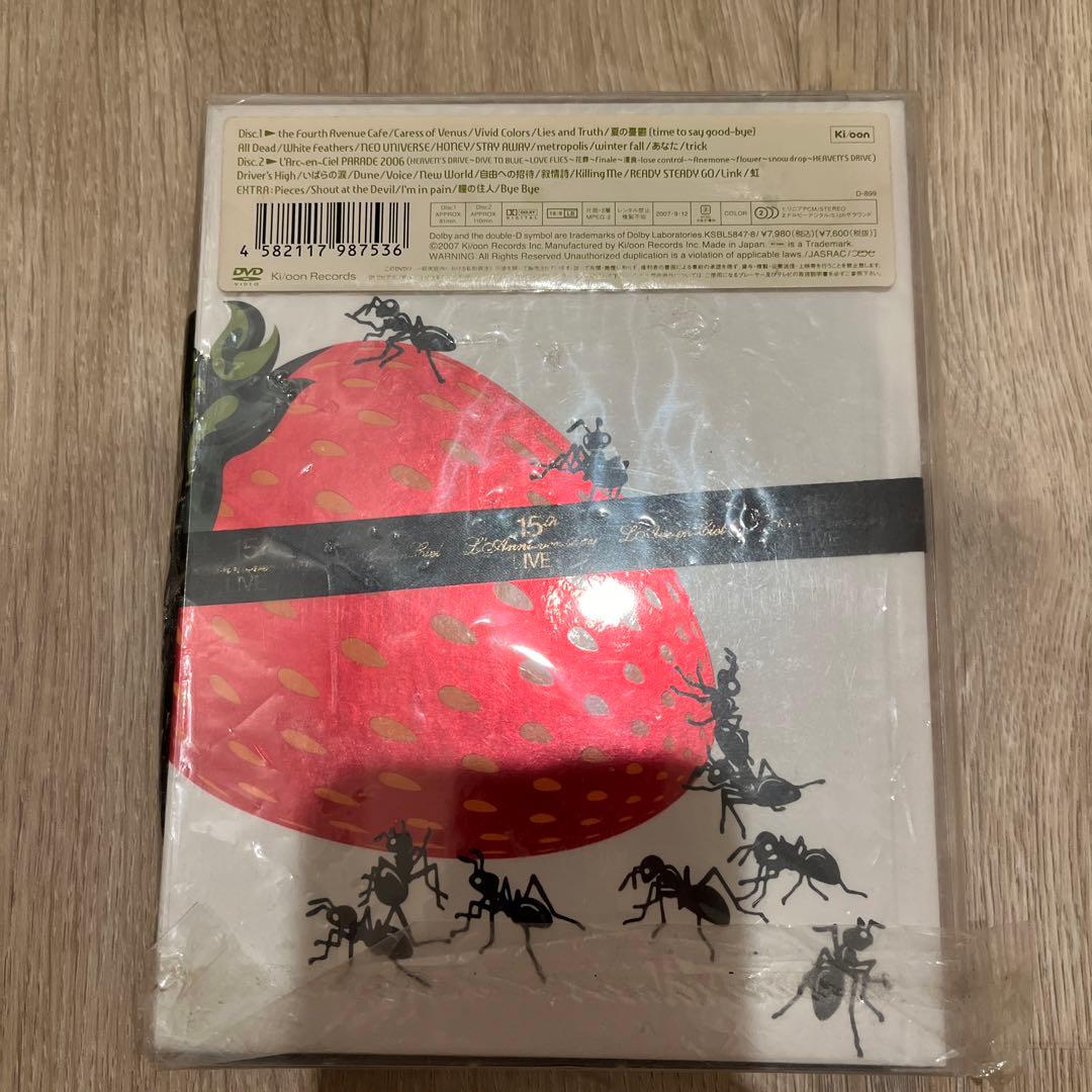 L'Arc〜en〜Ciel 15th 20th 25th ライブDVD セット