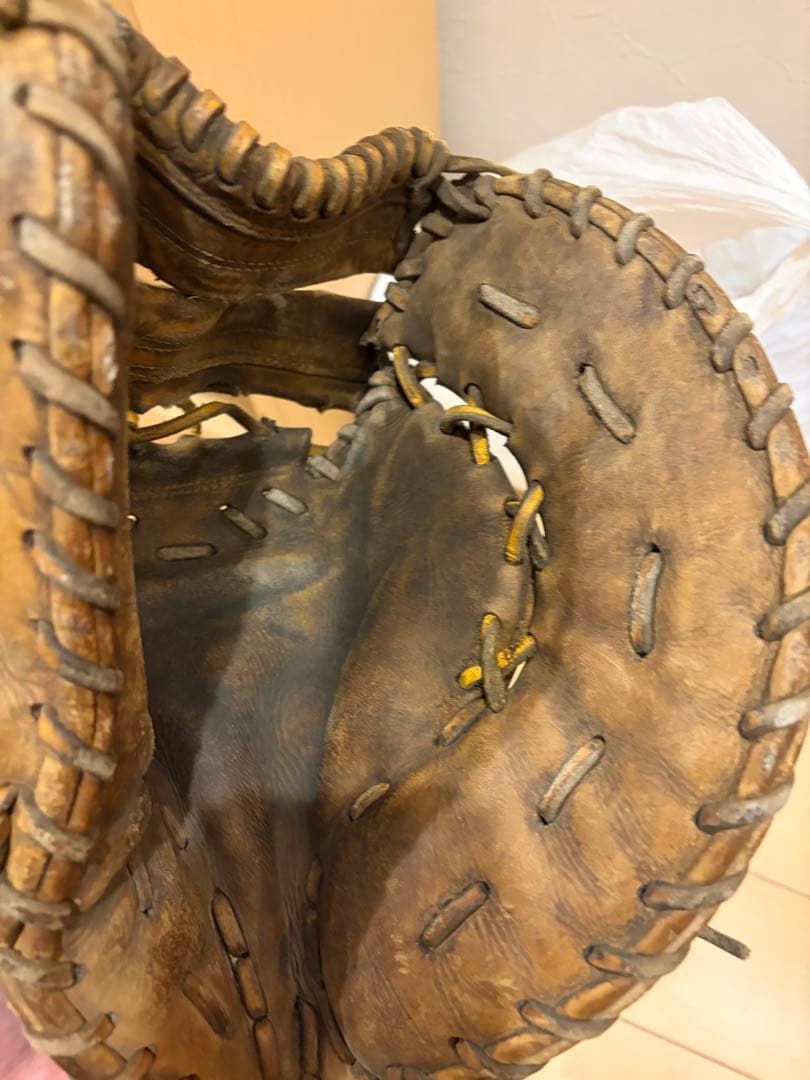 Mizuno ブラウンレザーグローブ