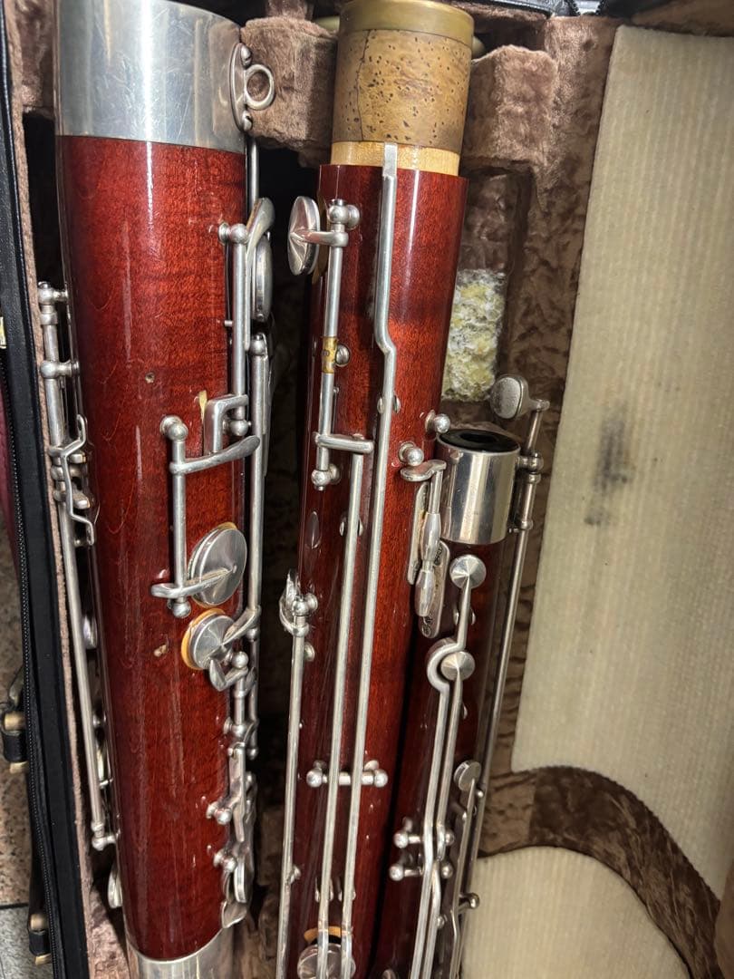 モースマン ファゴット U字管ネジひとつなしケース付き