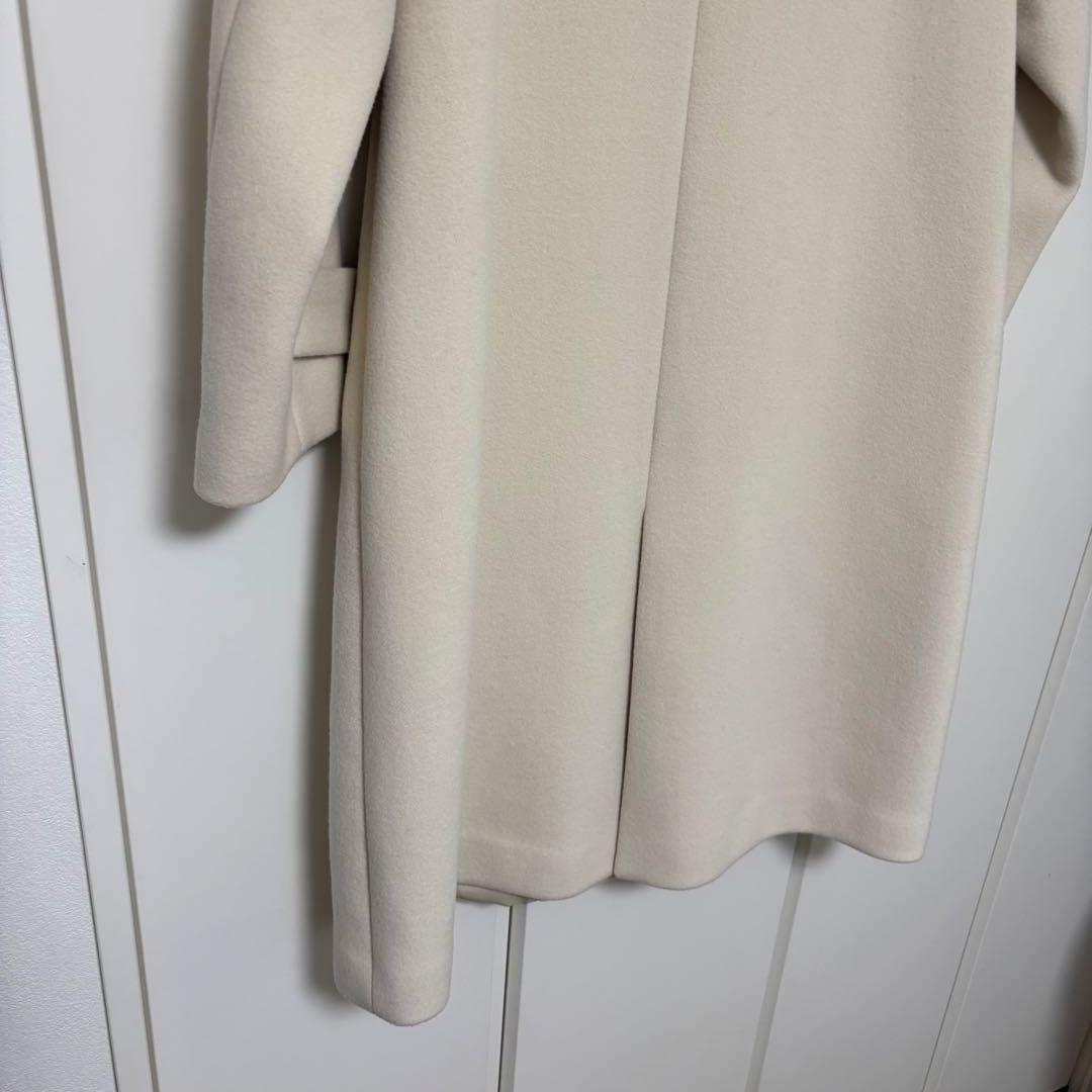 green label relaxing ノーカラー コート　ロング　xsサイズ