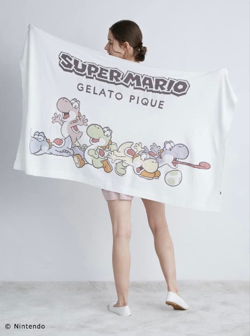 かえる　ヨッシージャガードブランケット