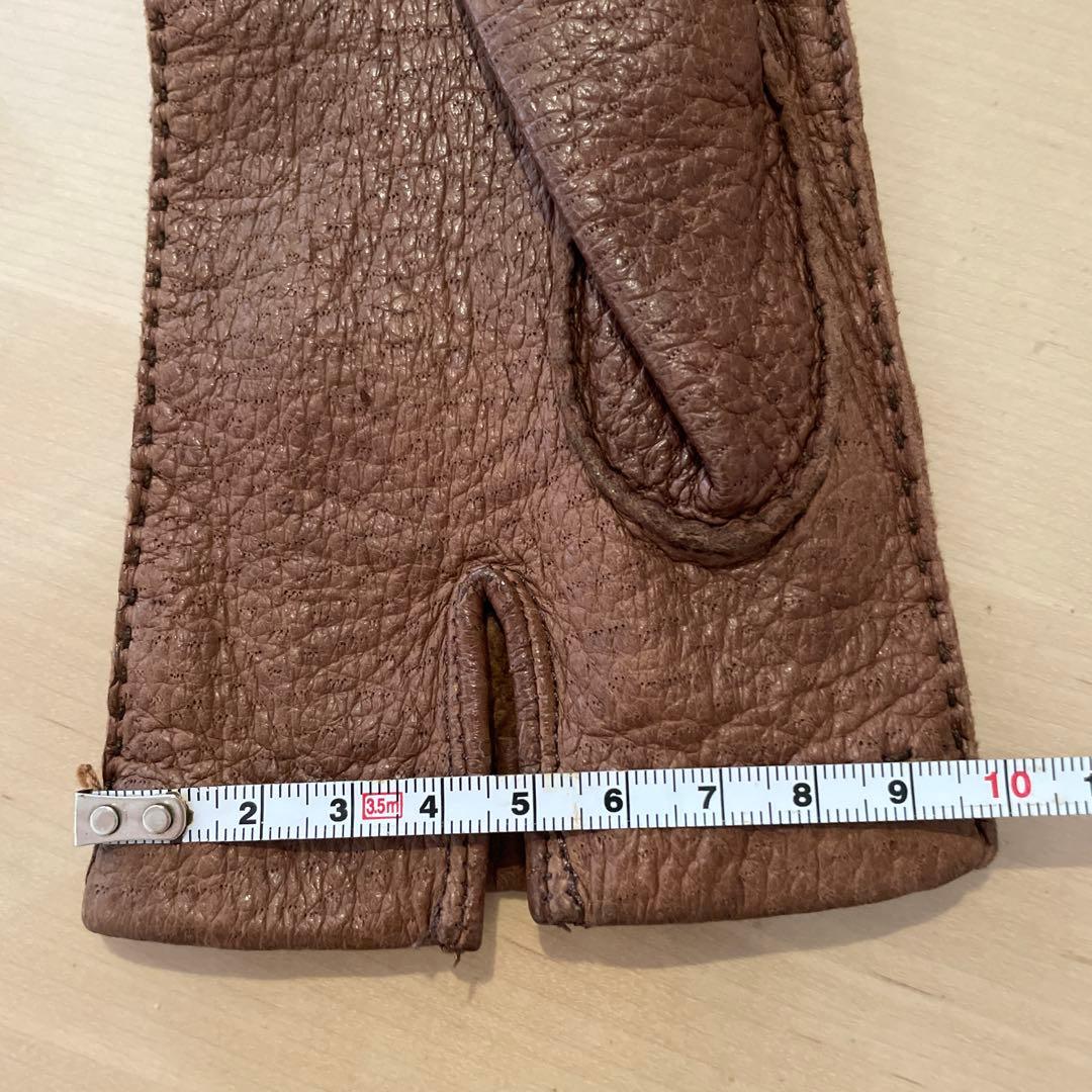 SALEヴィンテージ手袋　西ドイツ製　ペッカリー　ピッグスキン　手袋　グローブ