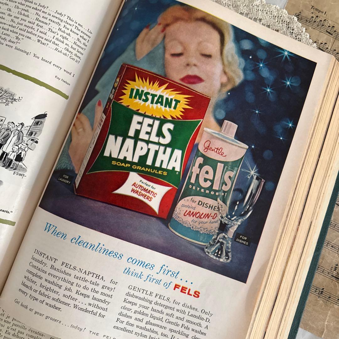 大容量❗️1960年ビンテージ可愛い雑誌　洋書　古書ジャンクジャーナル素材　広告