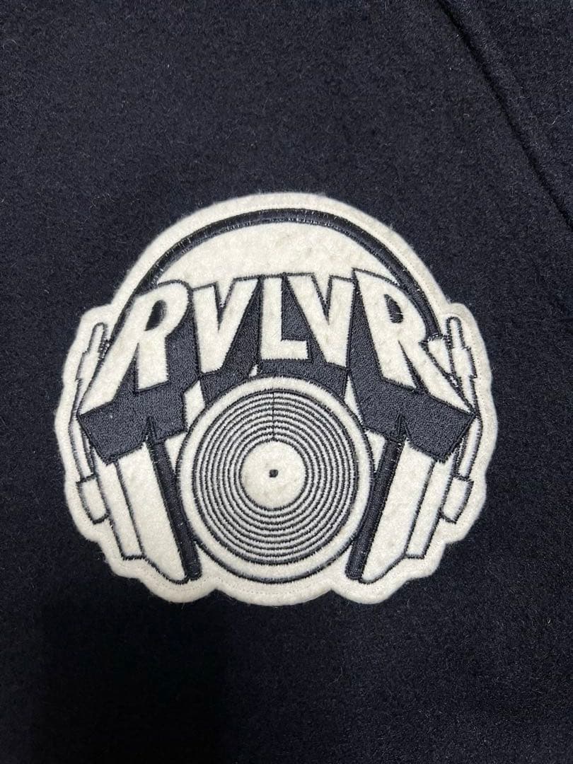 revolver リボルバー スタジャン M ネイビー/ホワイト