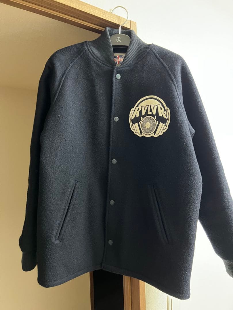 revolver リボルバー スタジャン M ネイビー/ホワイト