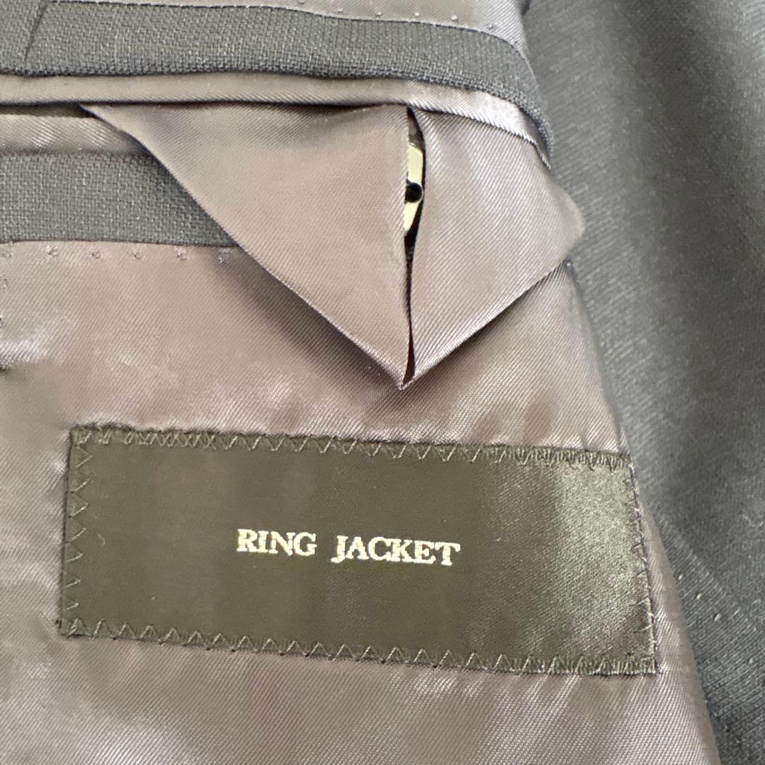 Ring Jacket リングジャケット　スーツ　ネイビー44