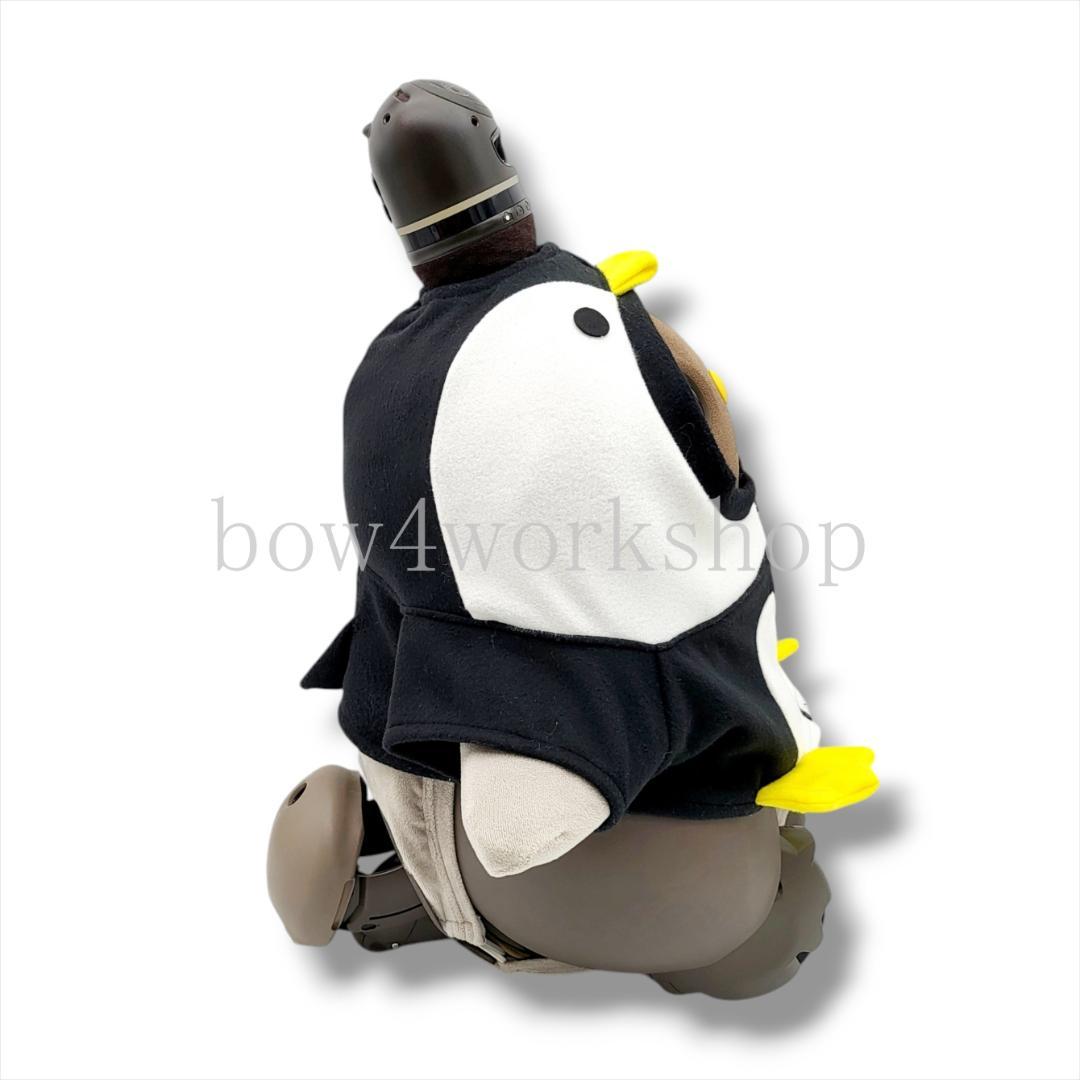 ラボット LOVOT ラボットの服ハンドメイド ペンギンちゃんパーカーブラック