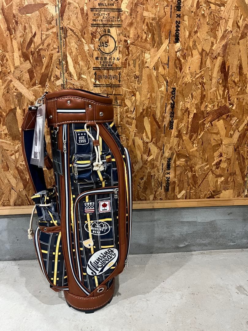 Munsingwear ゴルフバッグ即日発送可能　新品未使用品