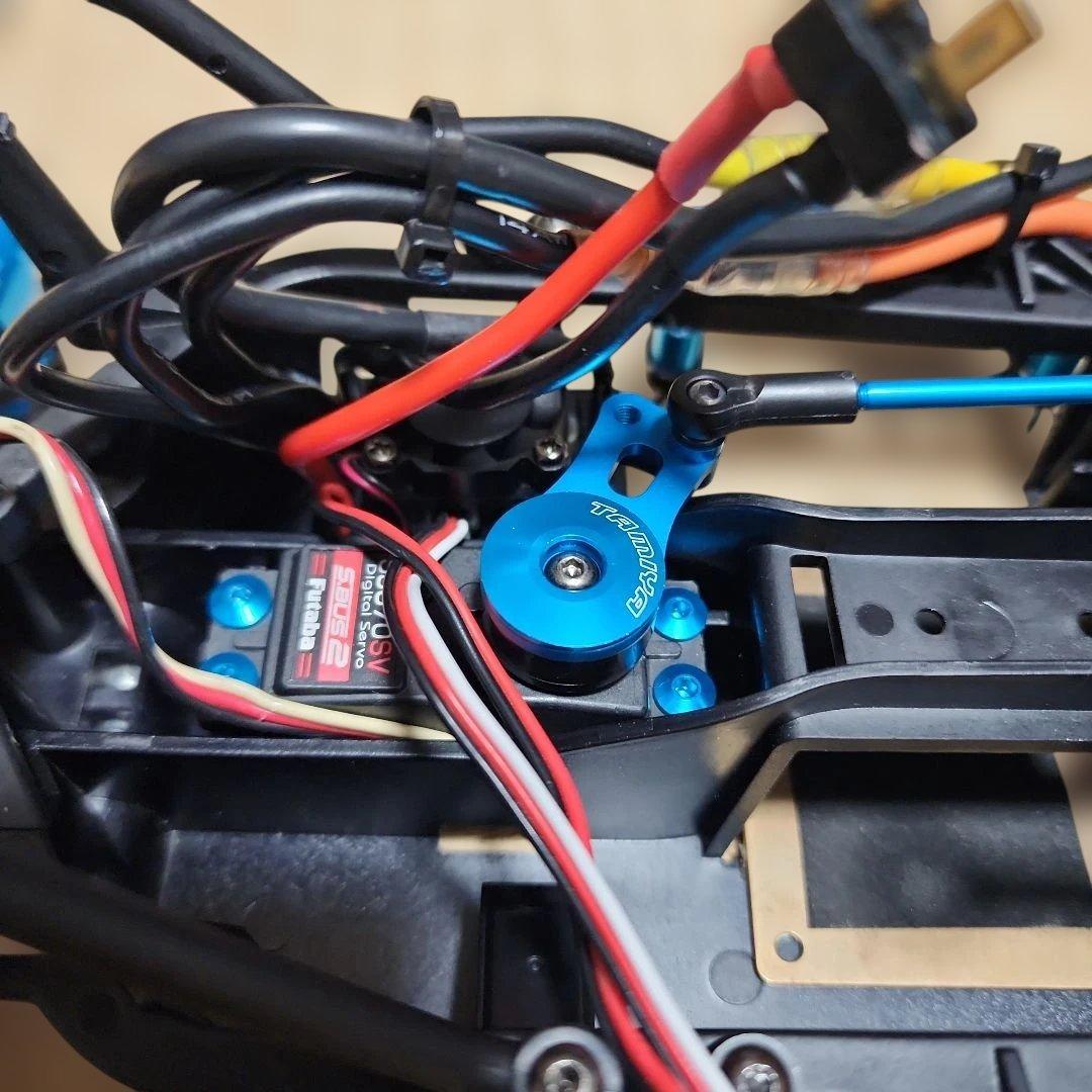 タミヤ　M07Rほぼフルオプ　サーボ、04SRアンプ付き