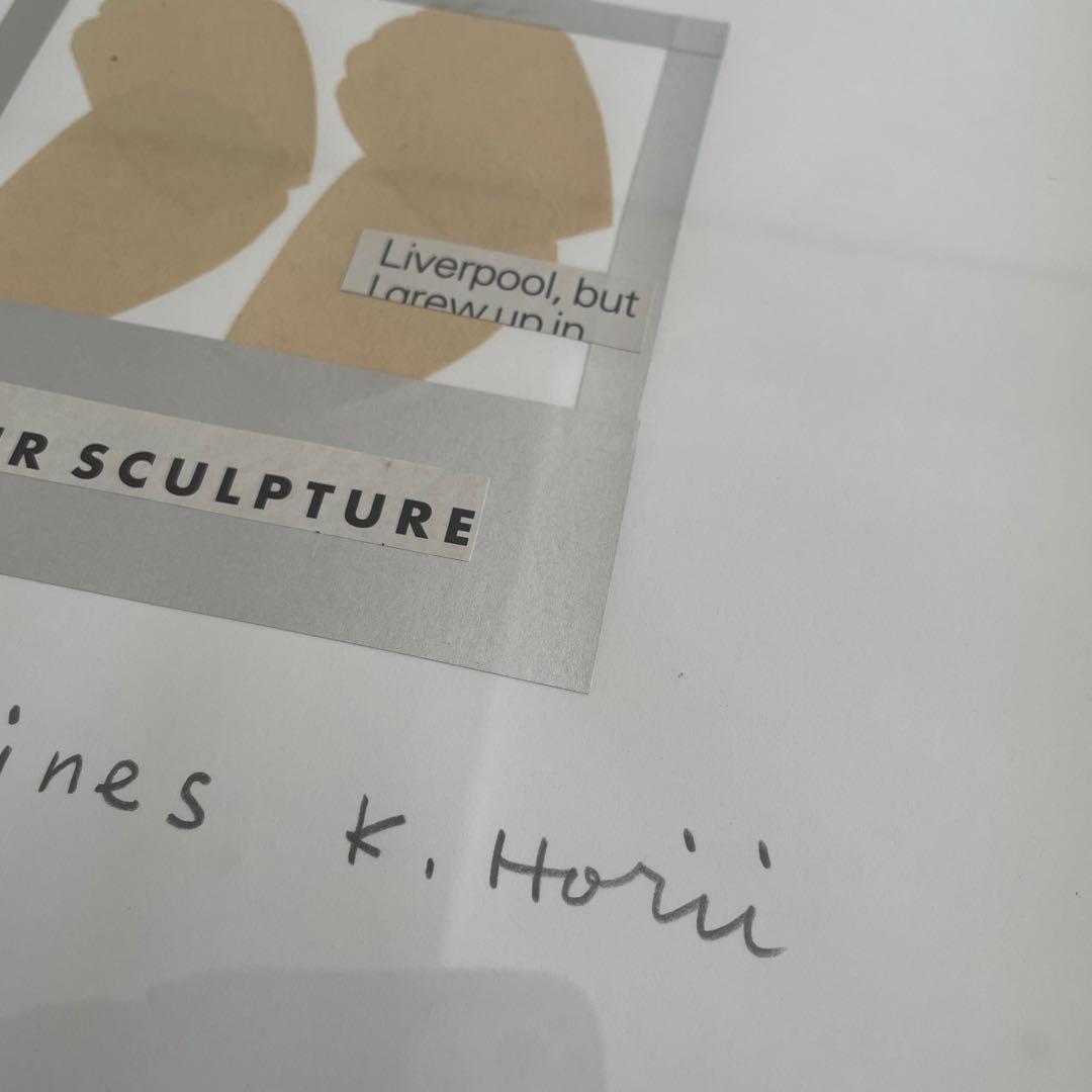 m*8様 【再値下げ】一点物 堀井和子 クラスカ購入 コラージュ 額装作品 クラ