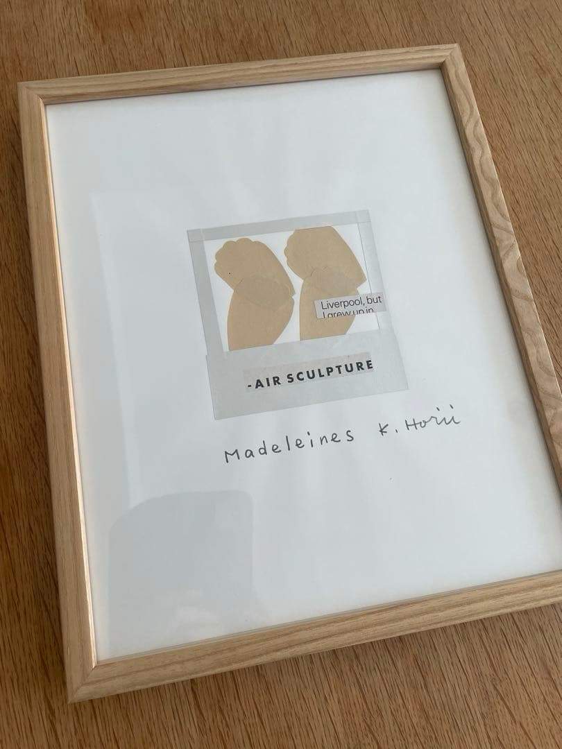 m*8様 【再値下げ】一点物 堀井和子 クラスカ購入 コラージュ 額装作品 クラ