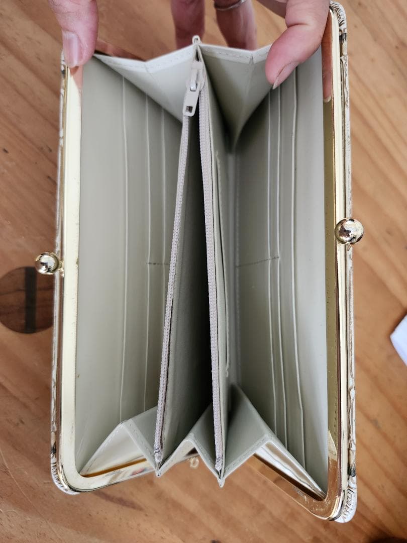 希少　文庫屋大関 予約会限定 廃盤 がま口長財布 カロー ブラック 日本製