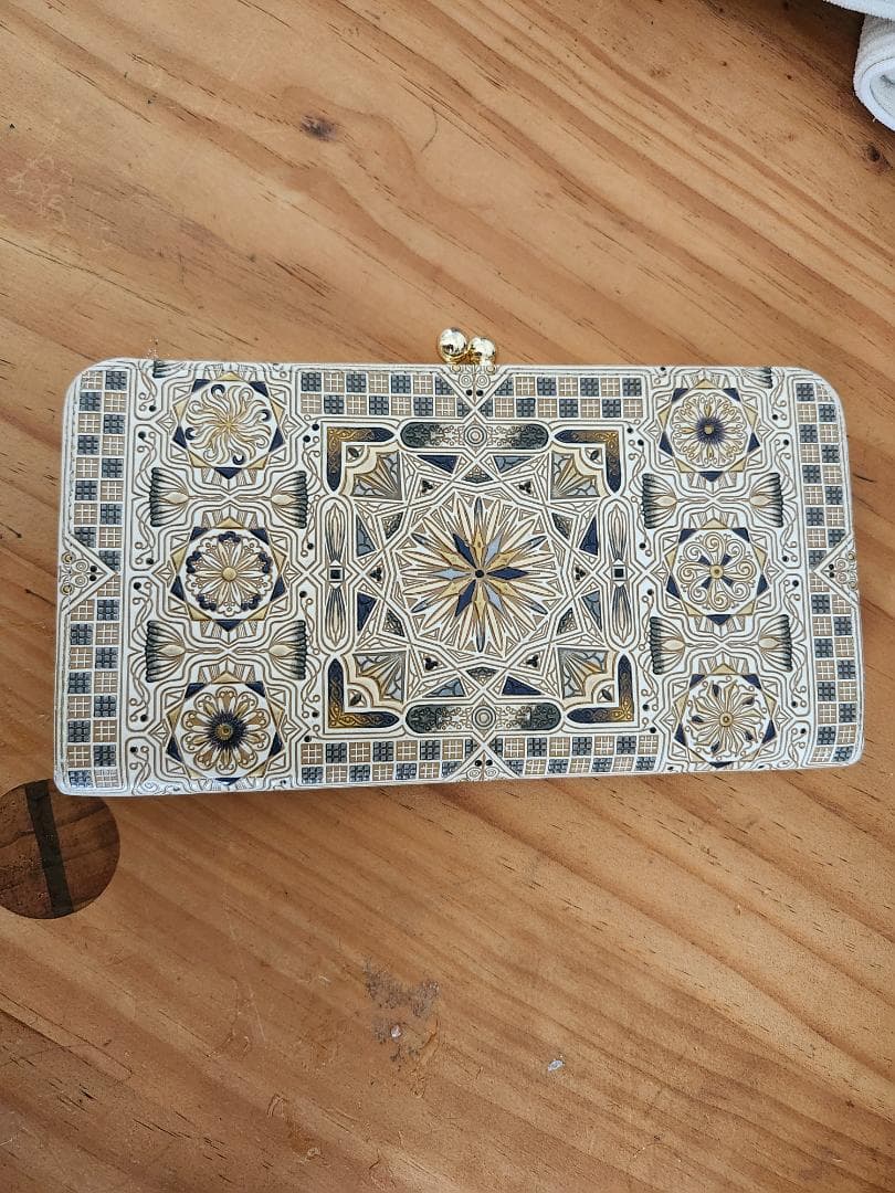 希少　文庫屋大関 予約会限定 廃盤 がま口長財布 カロー ブラック 日本製