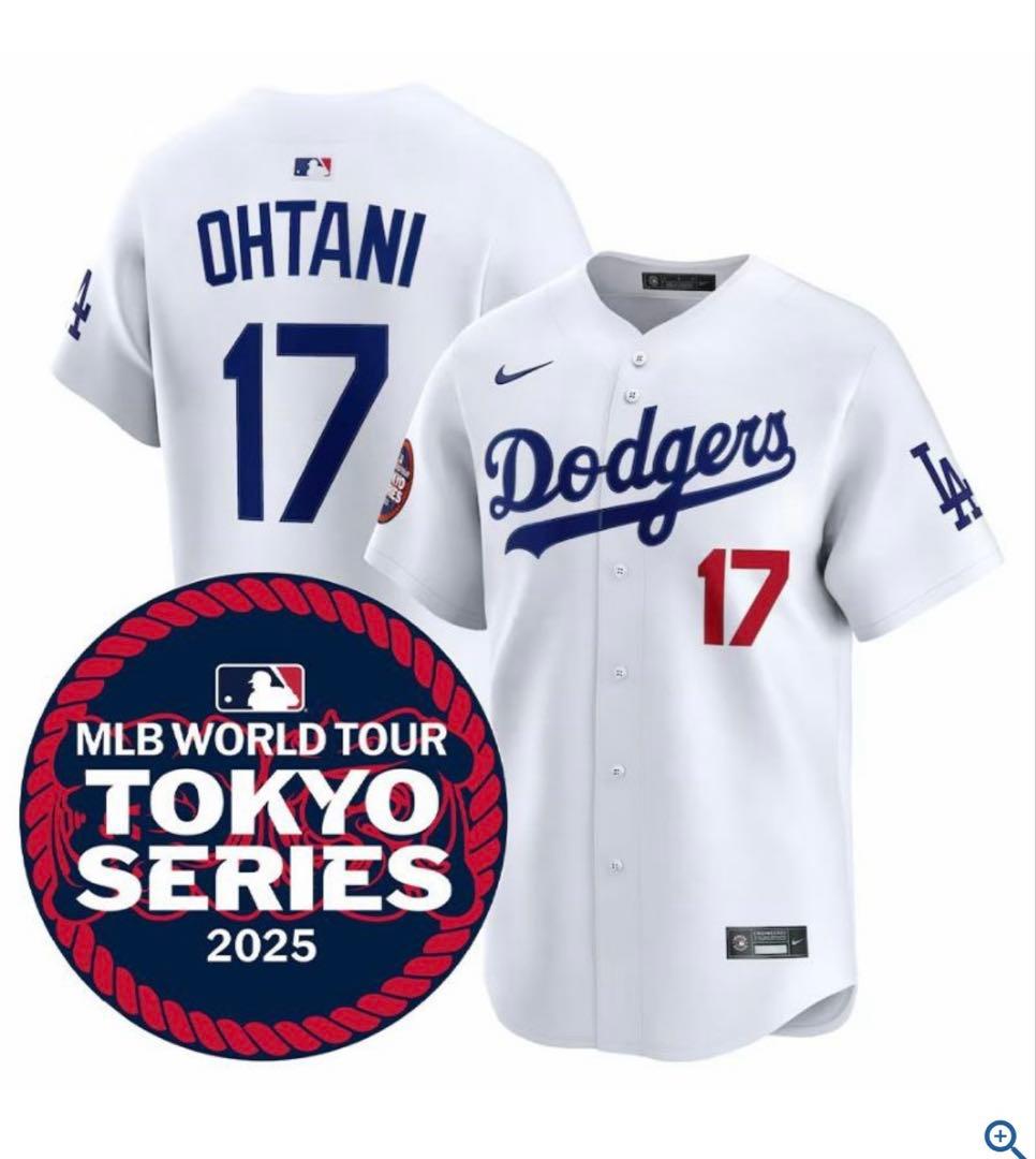 MLB 大谷翔平 ドジャース ユニフォーム 東京シリーズ2025 XXL