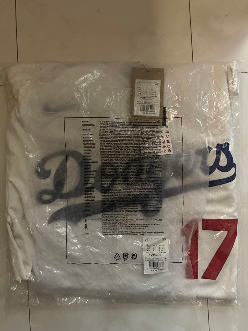 MLB 大谷翔平 ドジャース ユニフォーム 東京シリーズ2025 XXL