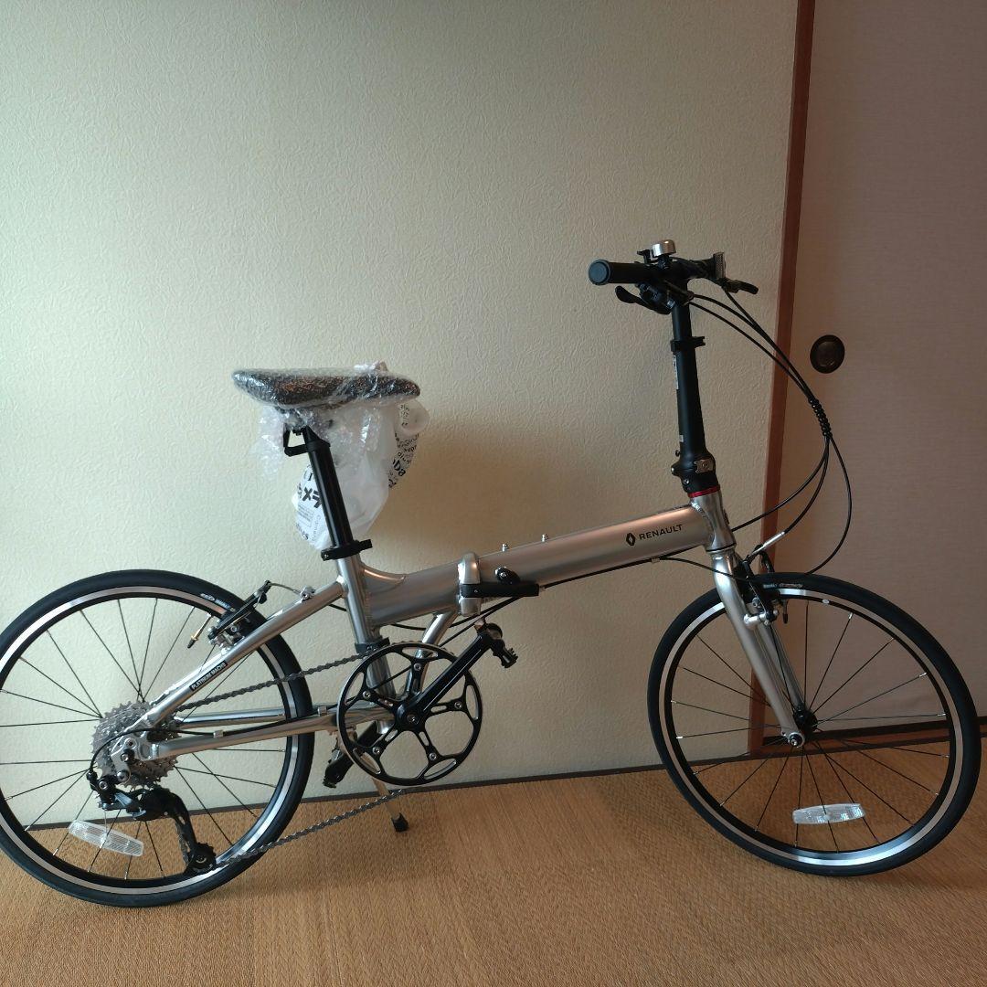 RENAULT PLATINUM MACH8折りたたみ自転車9段変速マッハ８