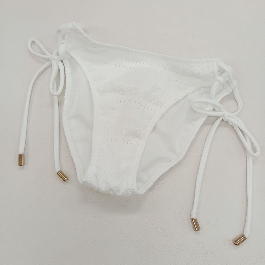 リエンダ バックオープンチュニックビキニ M 白