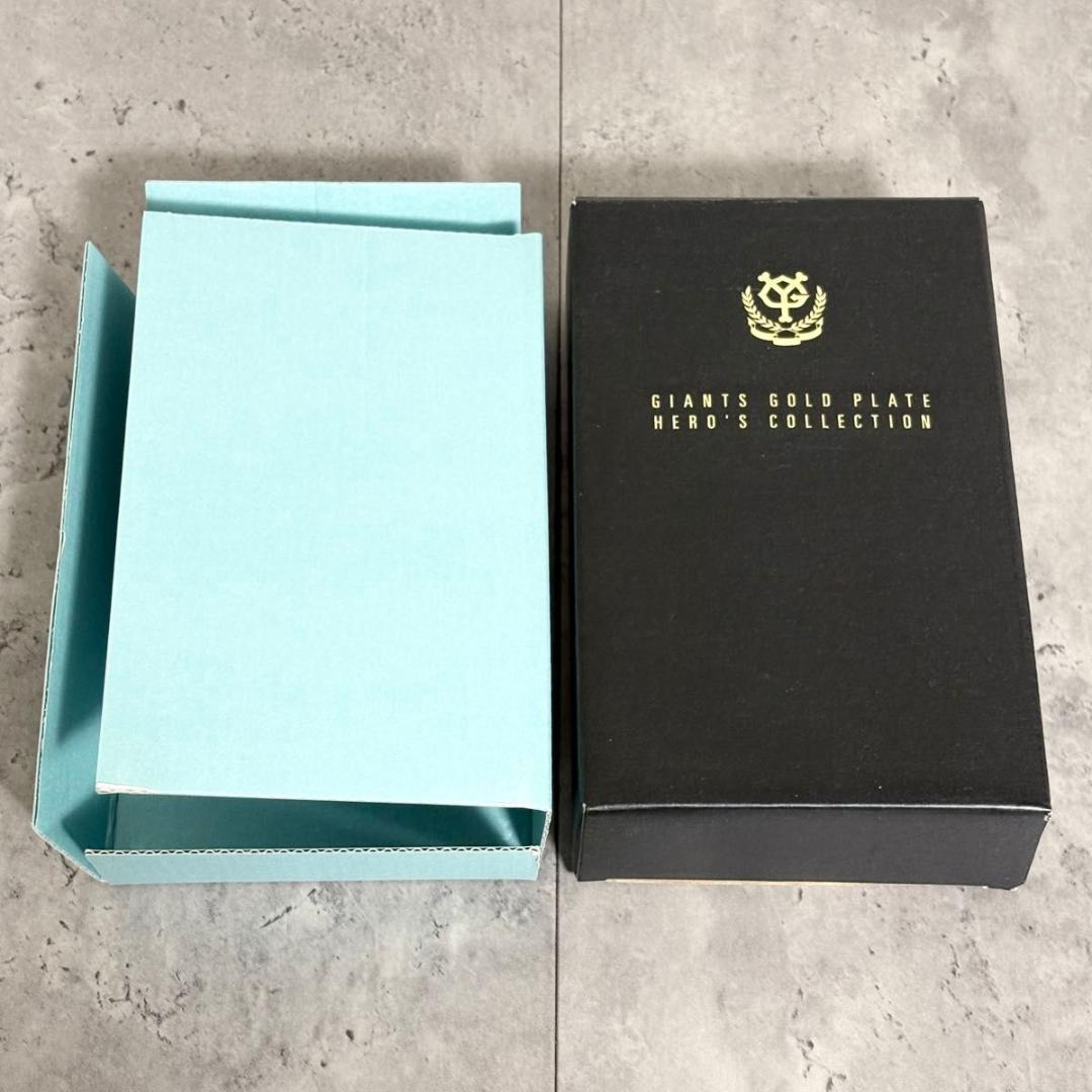 24金 ジャイアンツ ゴールドプレート ヒーローズコレクション 長嶋茂雄