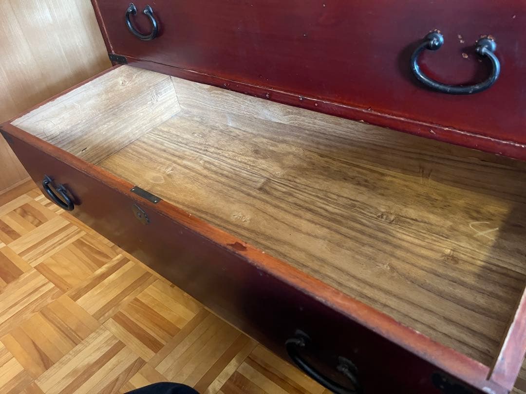 そ*豆様 和ダンス　和家具 アンティーク レトロ 時代箪笥 和箪笥