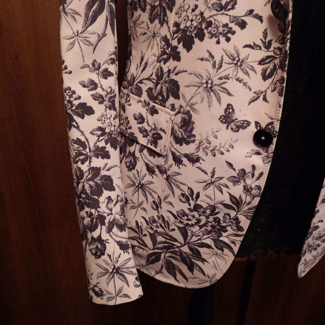 GUCCI.グッチ.花柄テーラードジャケット.