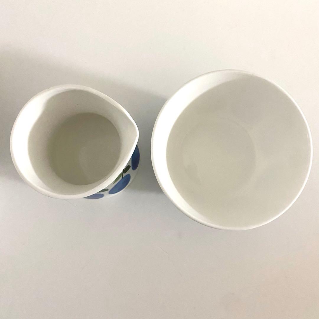 グスタフスベリ プルーヌス バターケース クリーマー シュガーボウル 3点セット