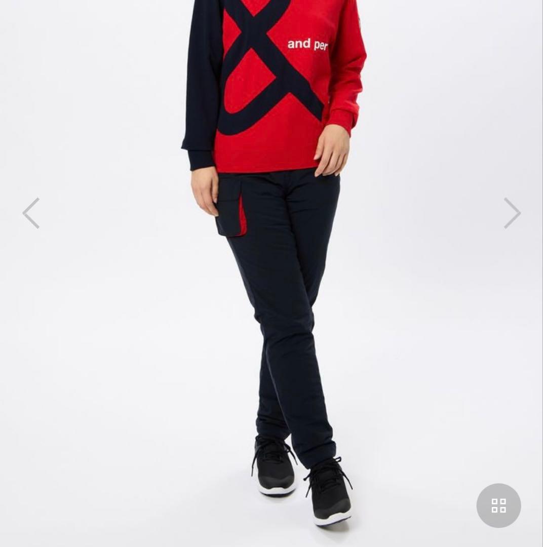 新品未使用 and per se アンパスィ エアロカプセル中綿パンツ L