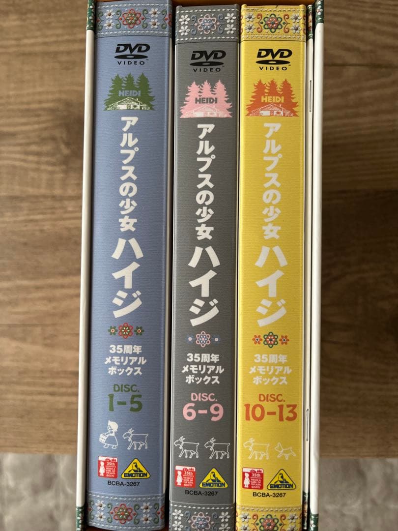アルプスの少女ハイジ 35周年メモリアルボックス13枚組　美品