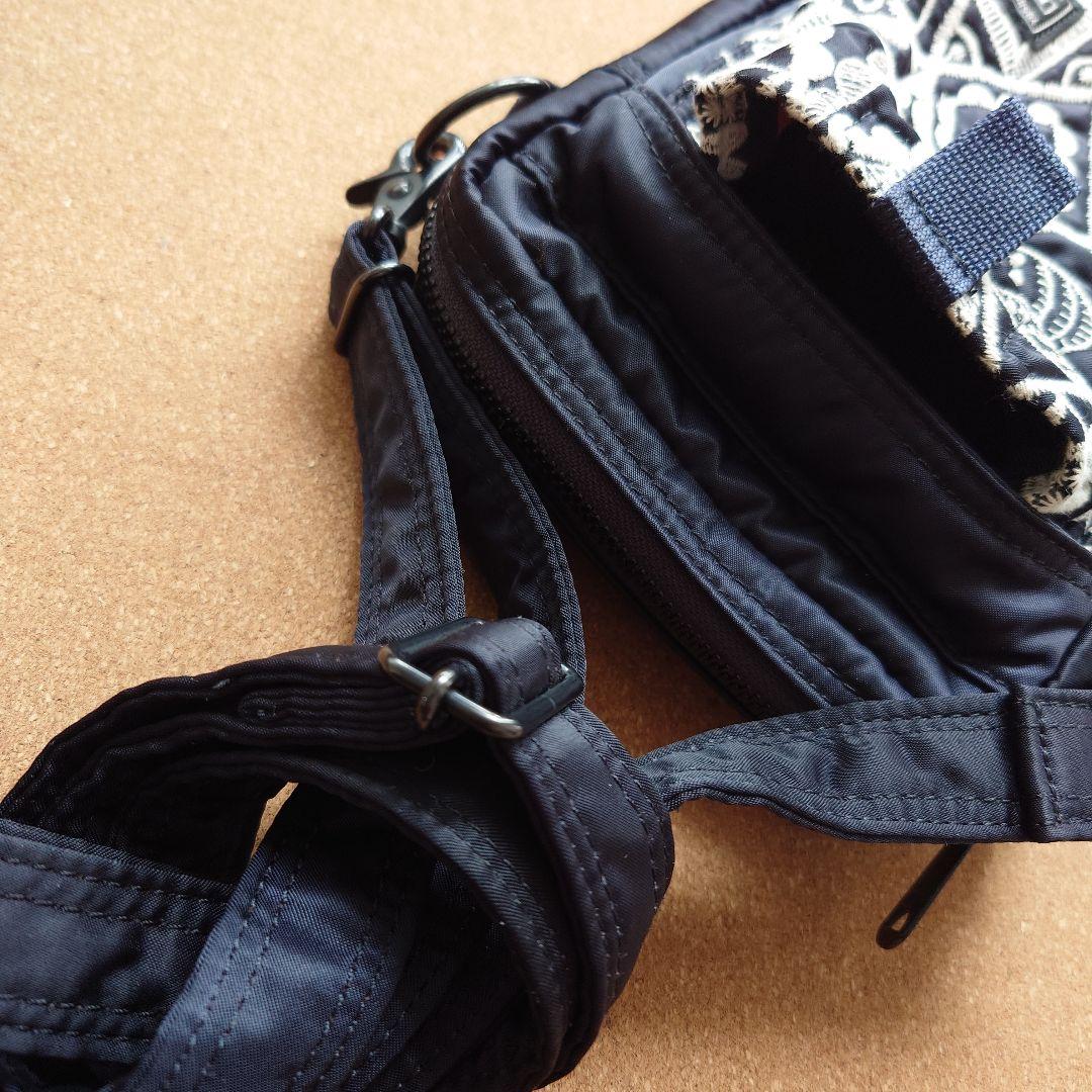 ミナペルホネン×ポーター ショルダーバッグsymphony 紺