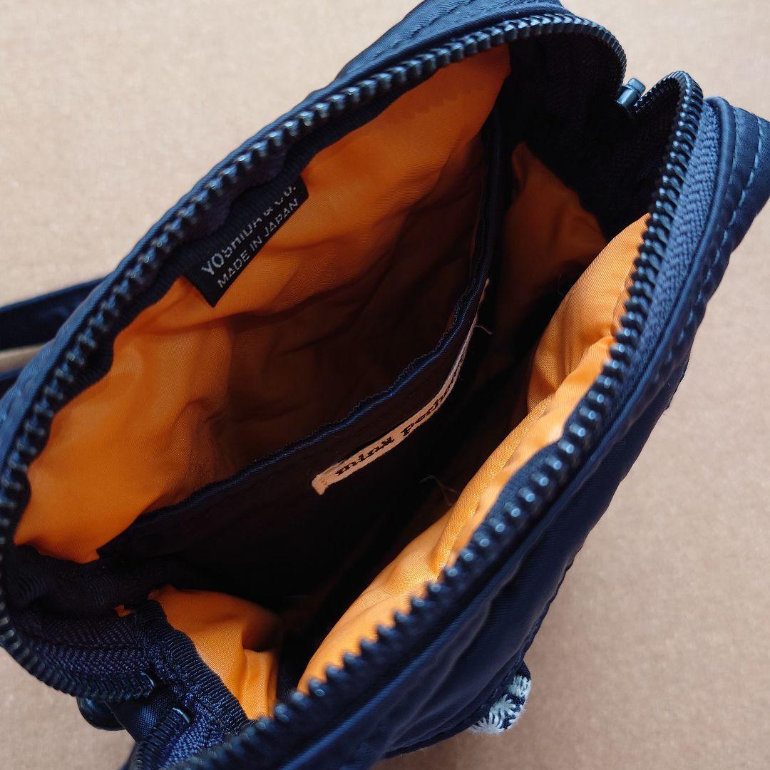 ミナペルホネン×ポーター ショルダーバッグsymphony 紺