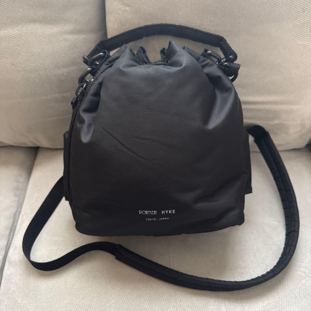 ★超美品★ ポーター HYKE コラボ tool box small ブラック