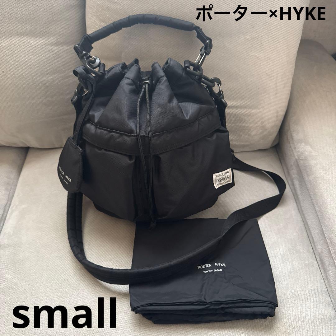 ★超美品★ ポーター HYKE コラボ tool box small ブラック