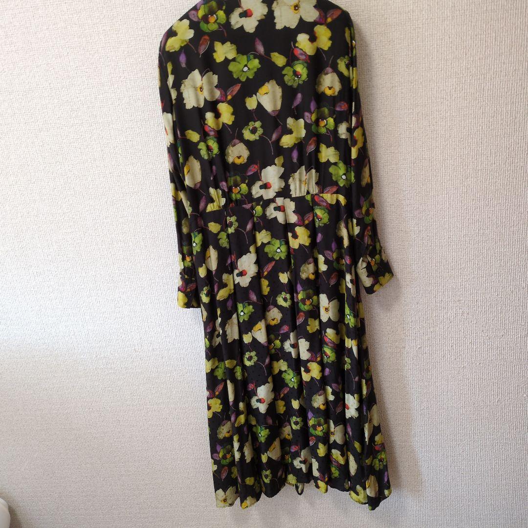 ANAYI　アナイ　ボタニカル　シャツワンピース　38号