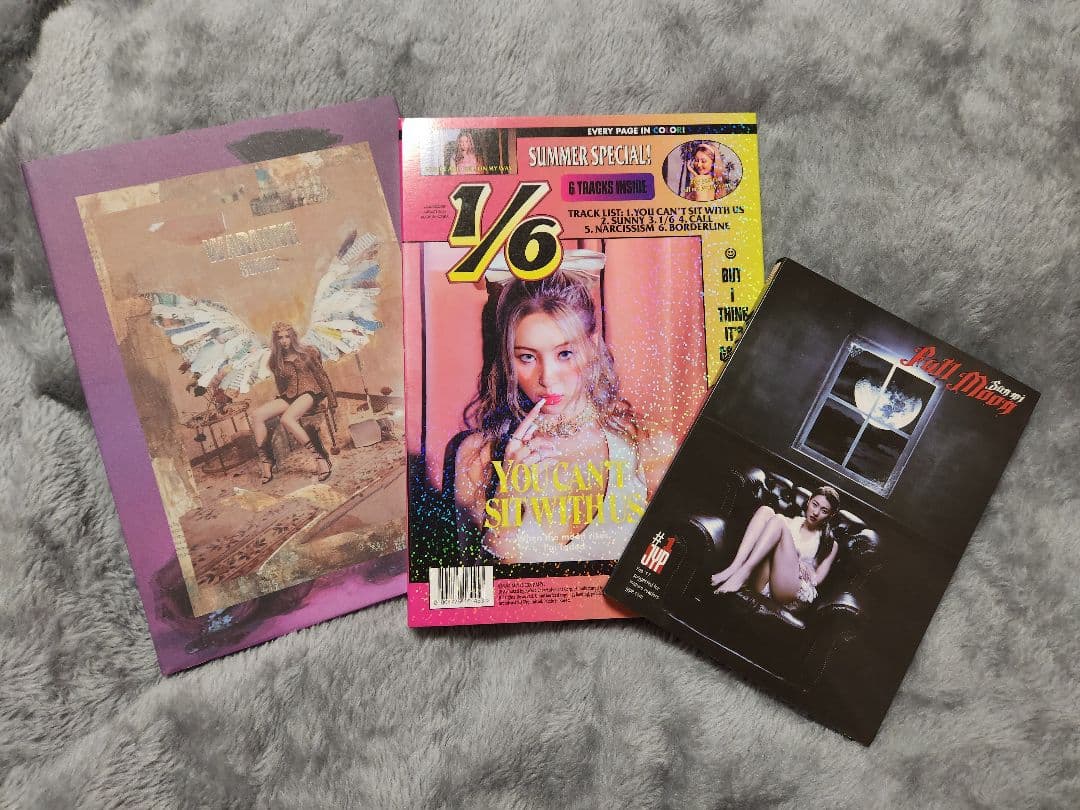 sunmi ソンミ cd アルバム 1/6 warning full moon