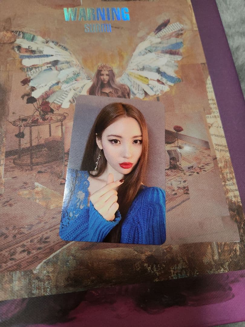 sunmi ソンミ cd アルバム 1/6 warning full moon