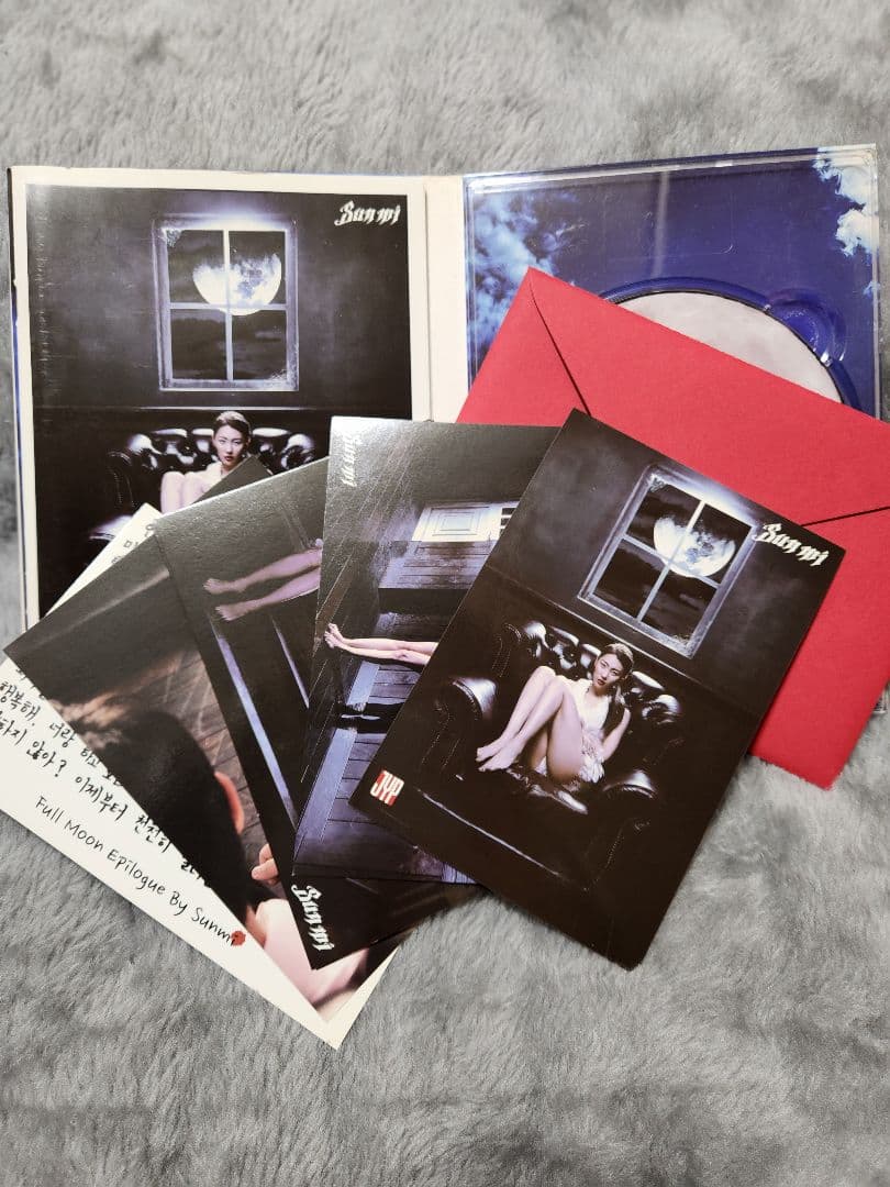 sunmi ソンミ cd アルバム 1/6 warning full moon