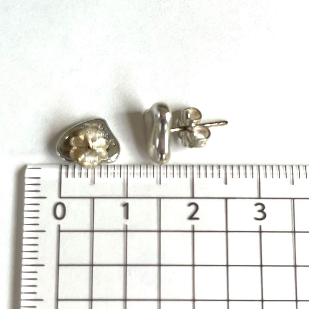 美品　ティファニー　フルハート　シルバーピアス　エレサペレッティ