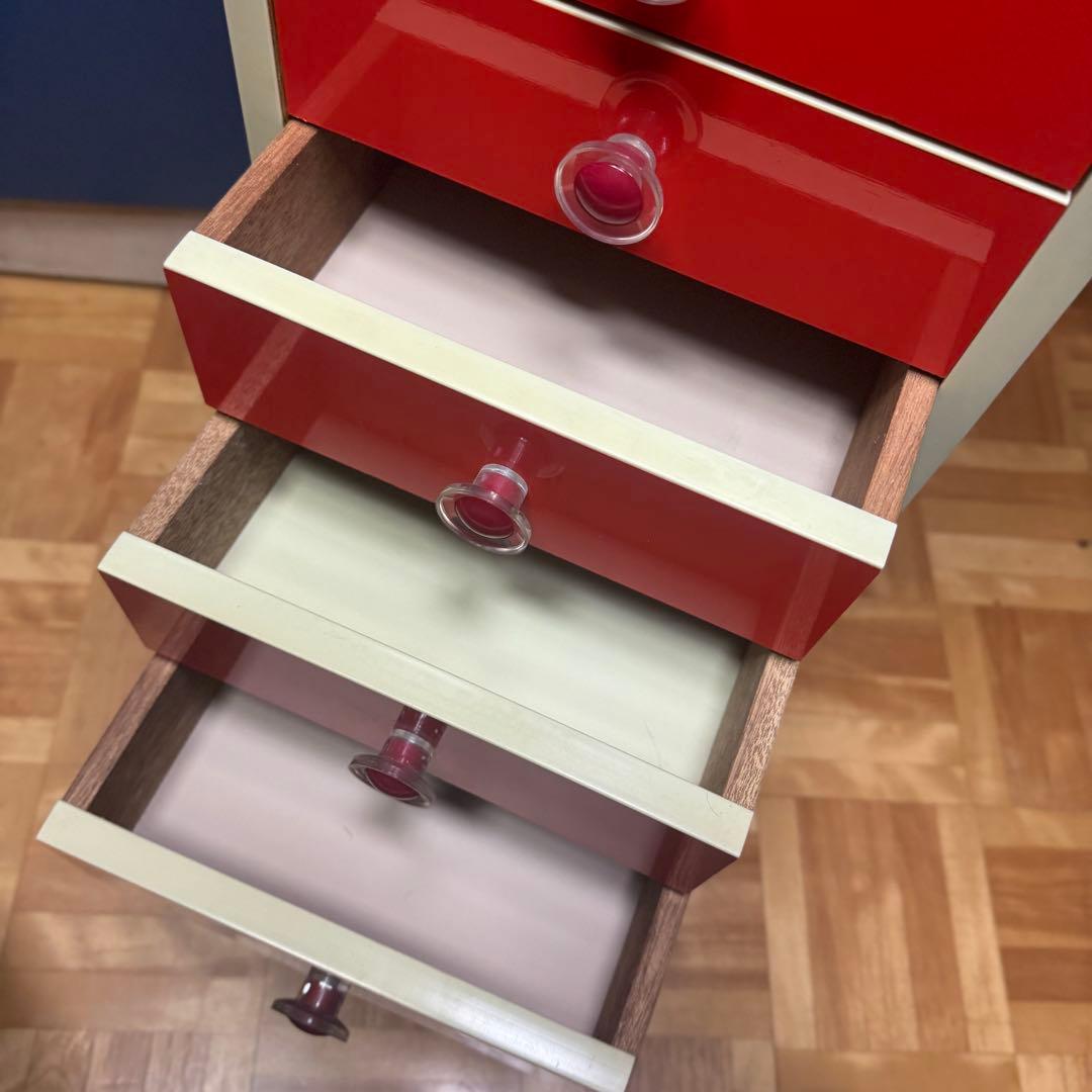 美品　当時物　昭和レトロ　ポップ　引き出し　タンス