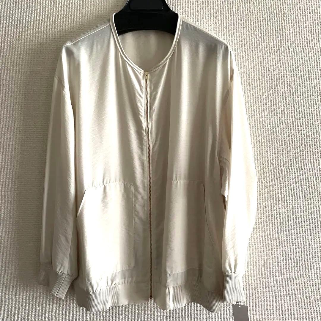 23区　【洗える】シアーブルゾン 46