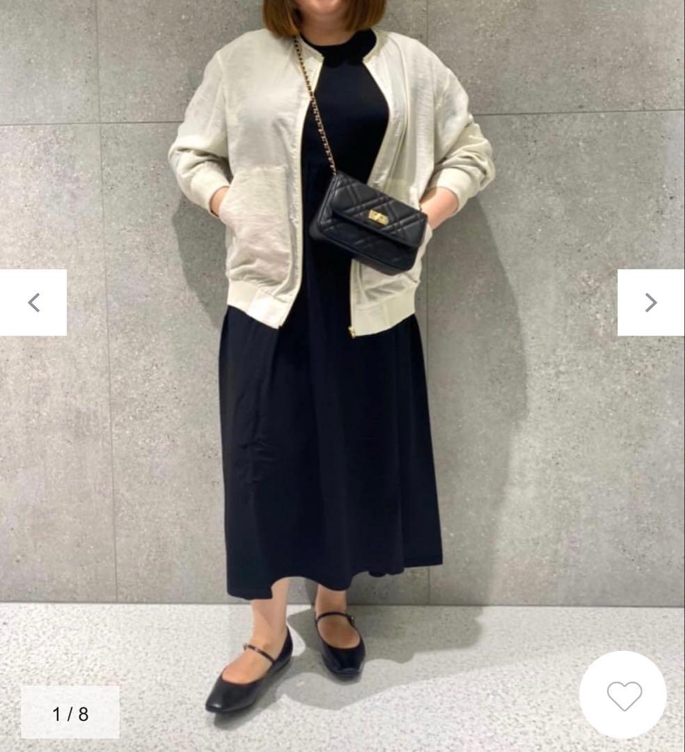 23区　【洗える】シアーブルゾン 46