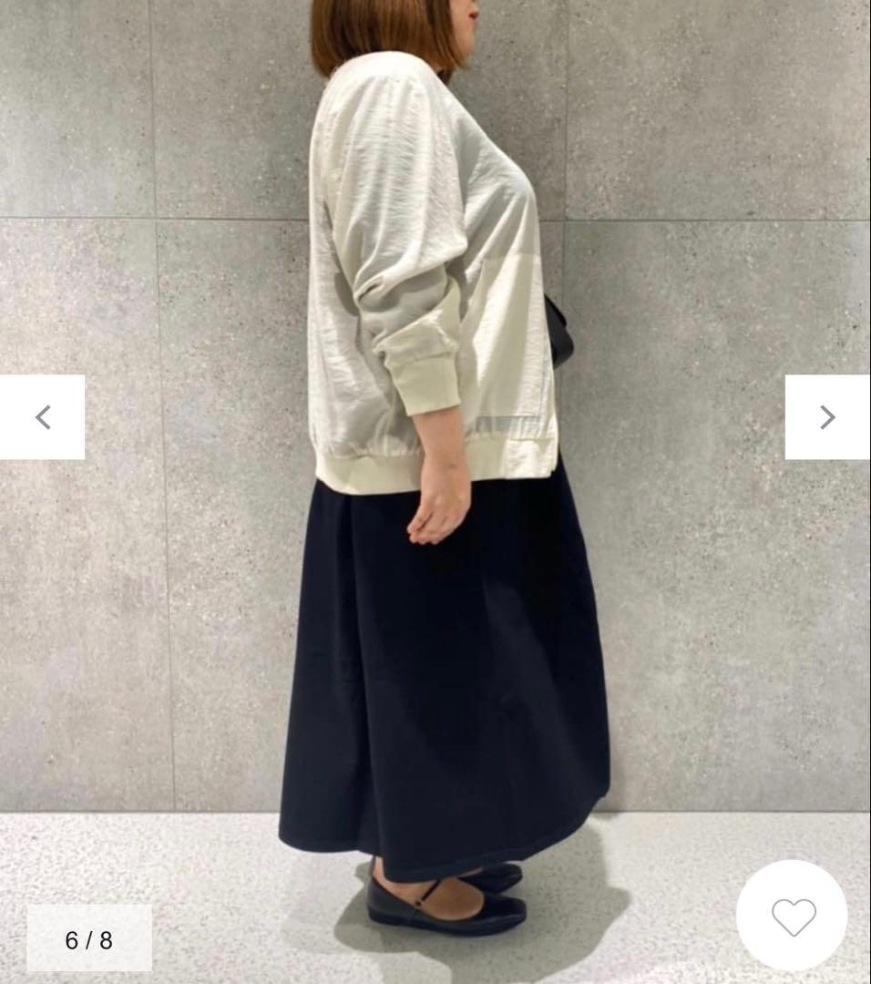 23区　【洗える】シアーブルゾン 46