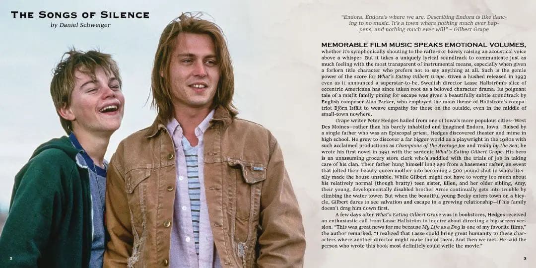 映画『ギルバート・グレイプ』サントラ盤　世界1,000枚限定 CD