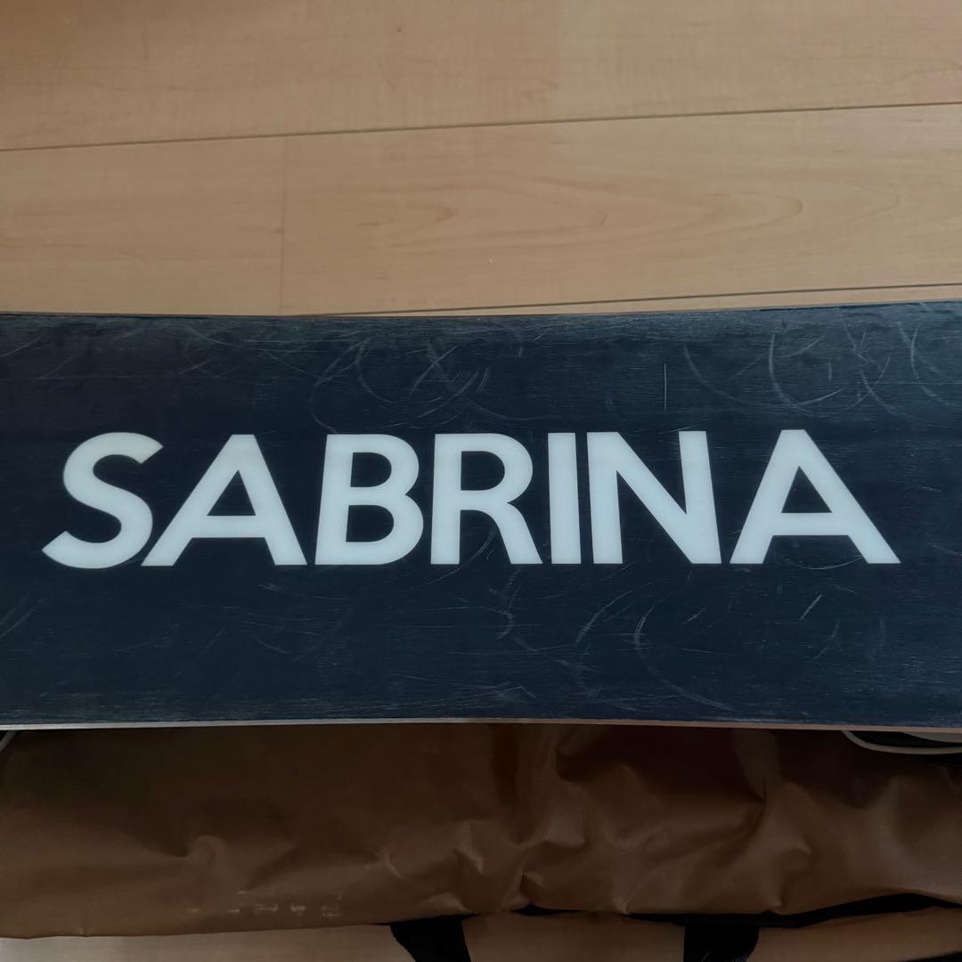 SABRINAスノーボード ビンディング付き