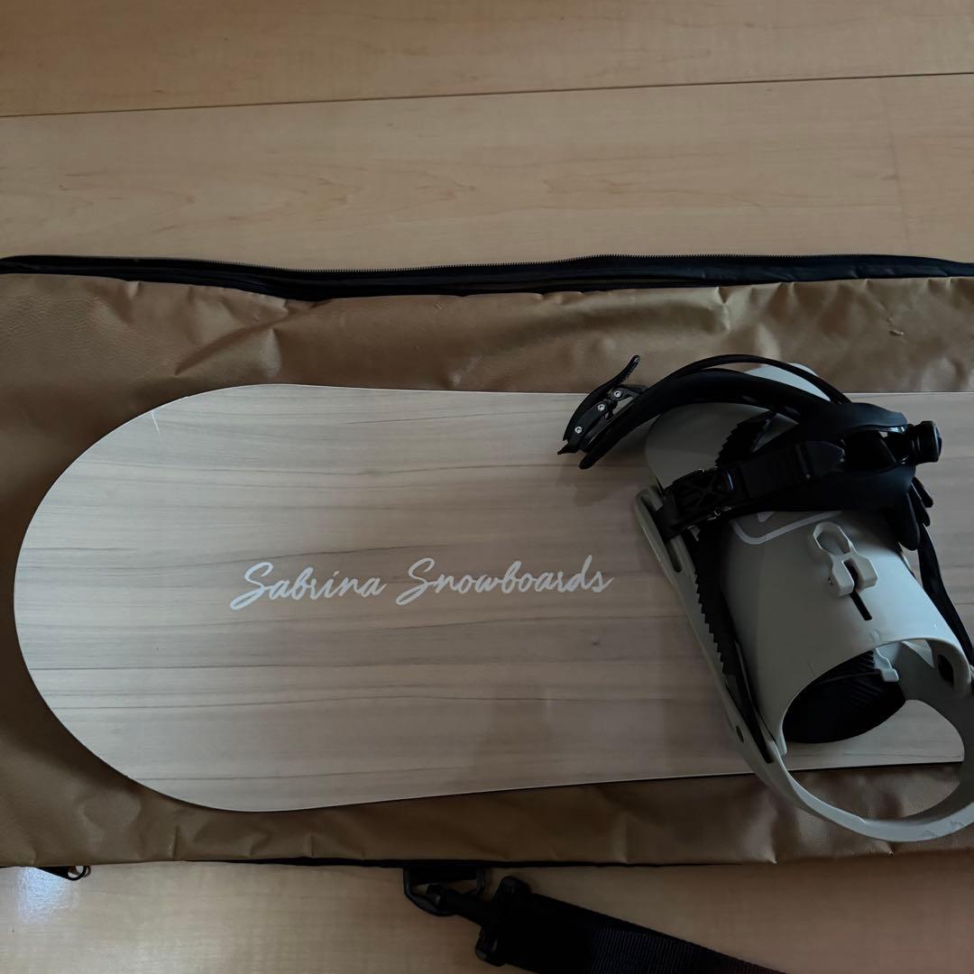 SABRINAスノーボード ビンディング付き