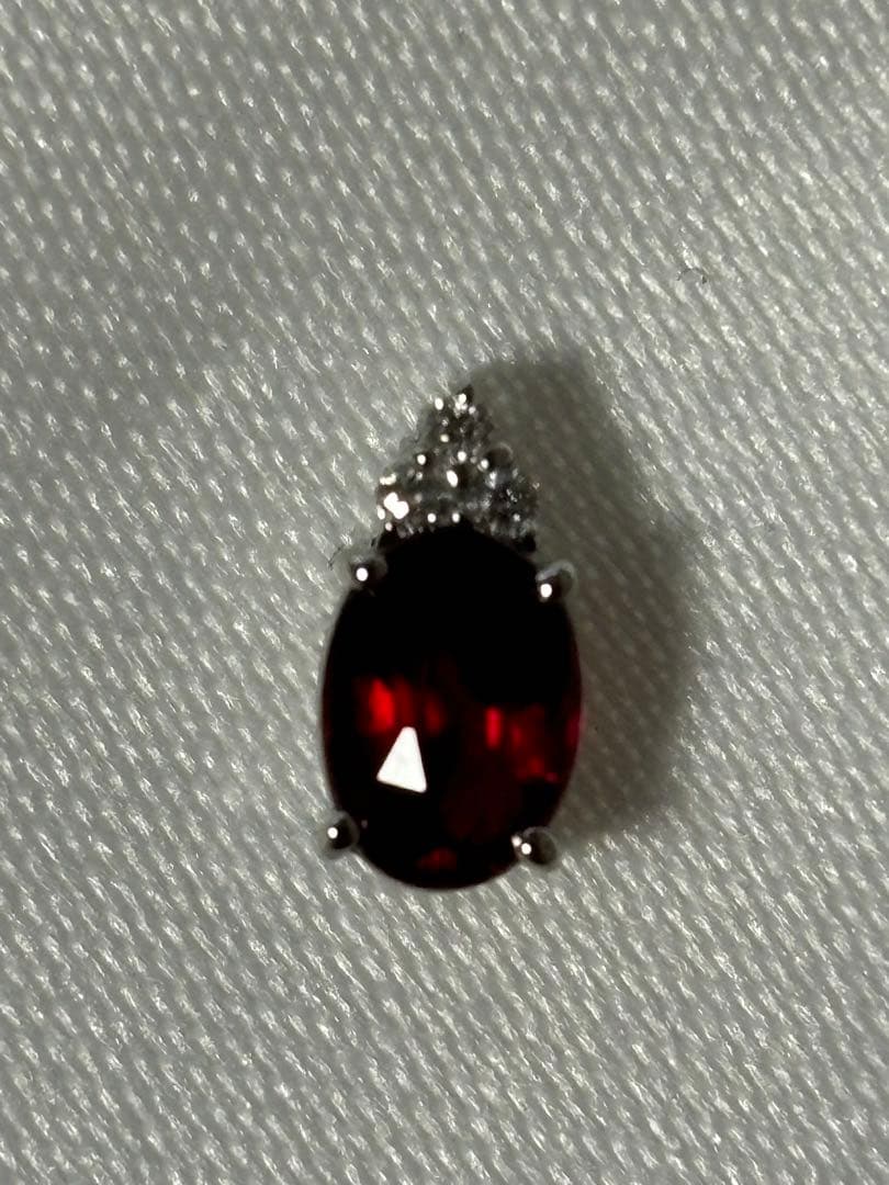 ルビー1.0ctUP PT ペンダントヘッド