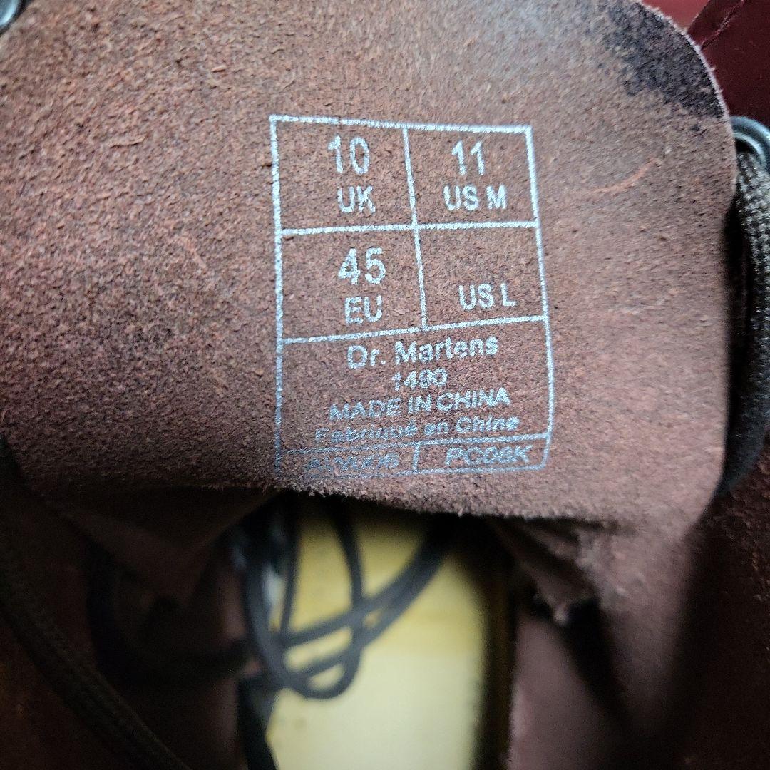 あ*り様 Dr. Martens 10ホール　uk10