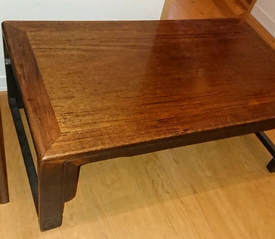 作家机　年代物　アンティーク 文机 ローテーブル　昭和初期